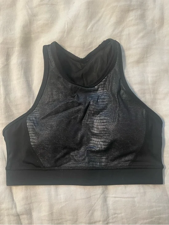 Zyia Black Kakadu Brilliant Back Mesh Sports Bra Sz M - Picture 4 of 6
